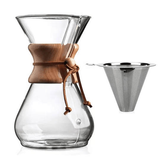 Coffee Pot with Stainless Strainer  - 400ml