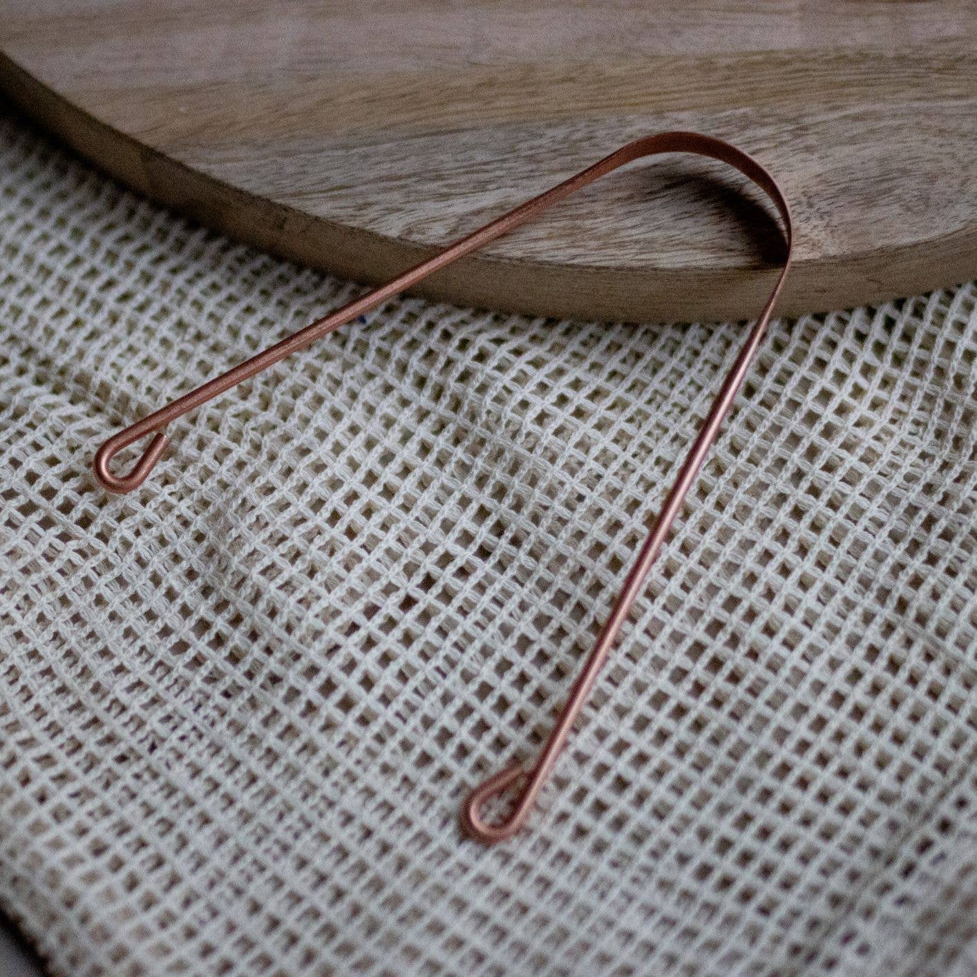 Copper Tongue Scraper