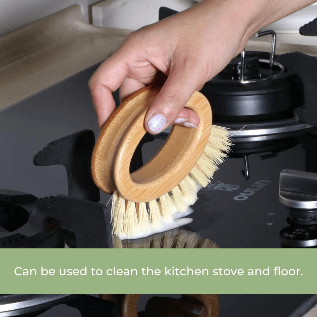 Natural Fibre Multipurpose Brush - clean sustainably!