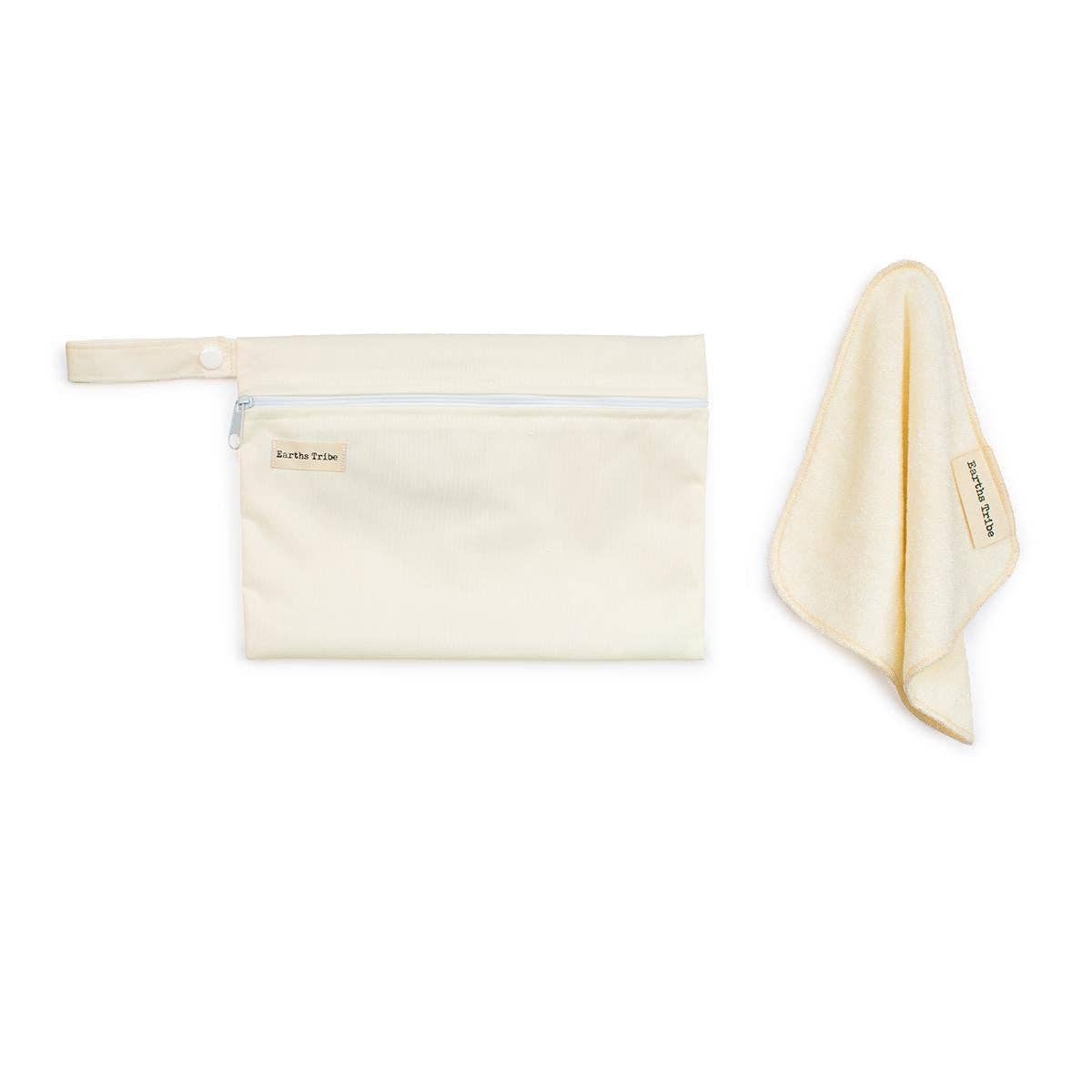 Earths Tribe | Reusable Bamboo Cotton Cloth Wipes