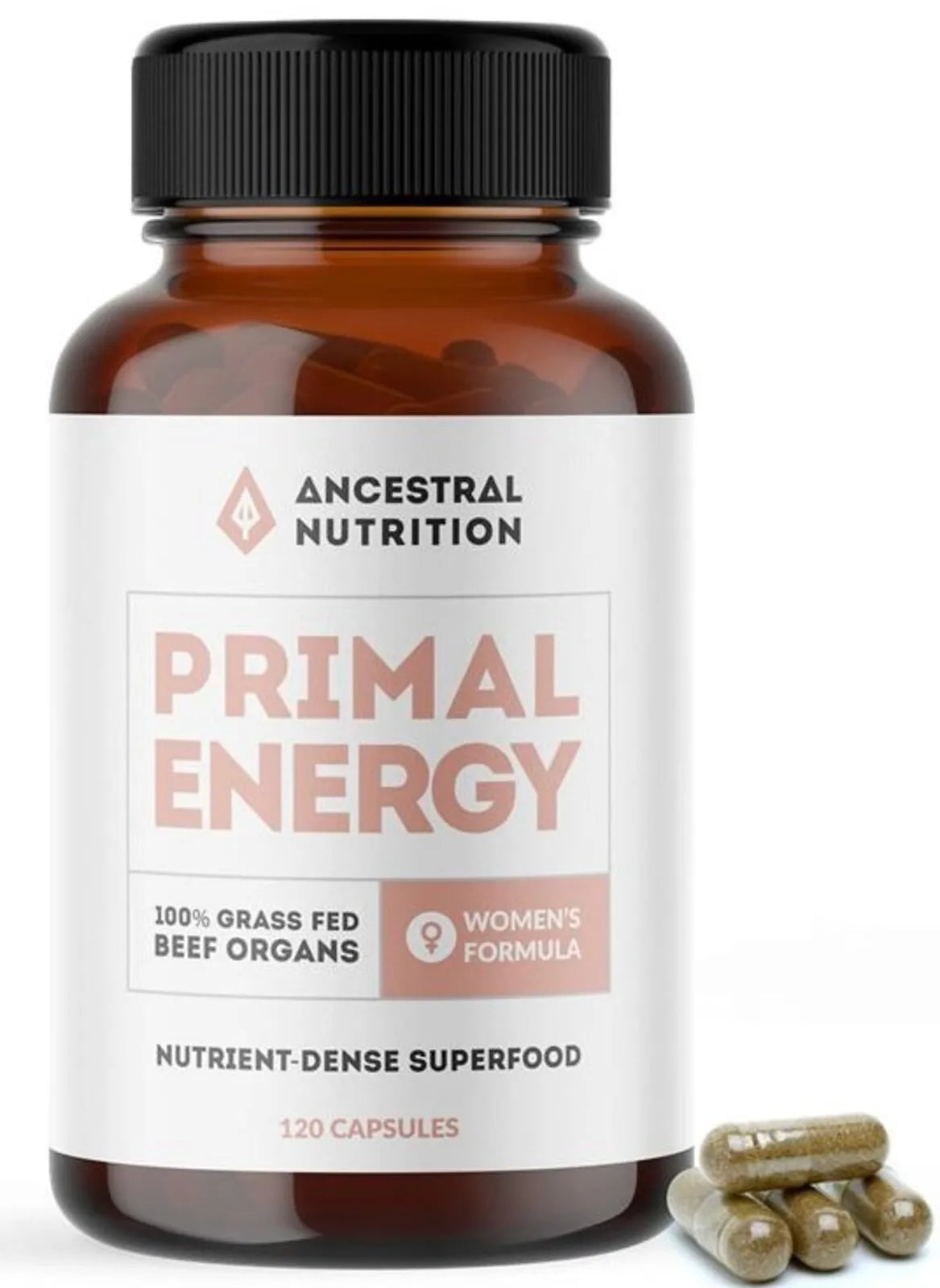 Ancestral Nutrition Primal Energy Women's Formula Capsules 120pk