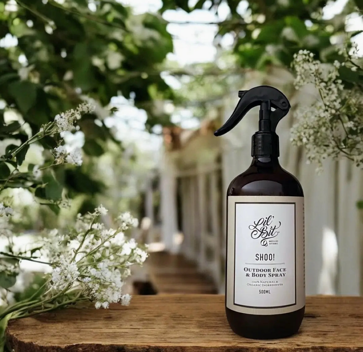 Shoo! Organic Insect Repellent