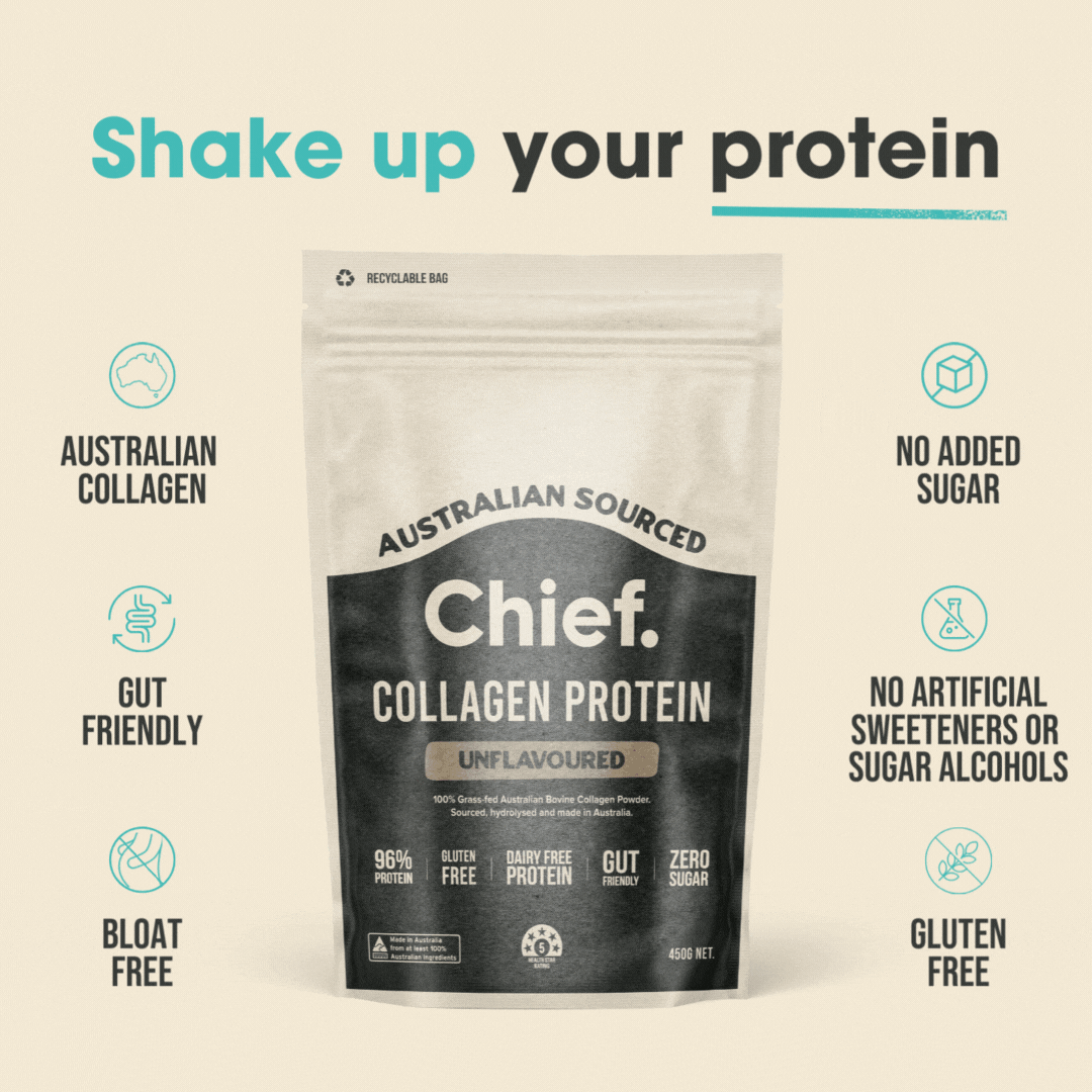 Grass-fed Collagen Protein Powder - Dark Chocolate (30 serves)