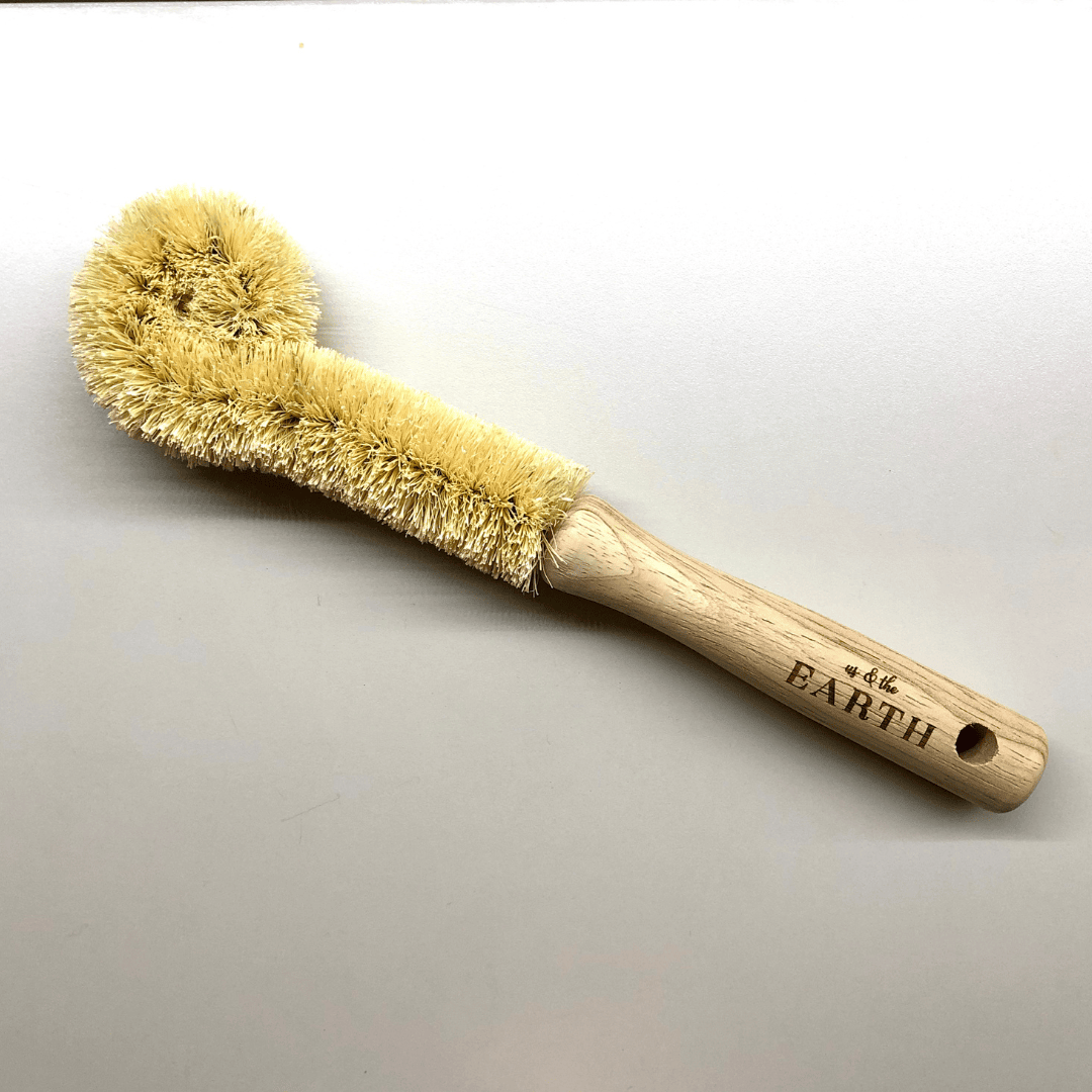 Natural Fibre Long Brush - clean sustainably!