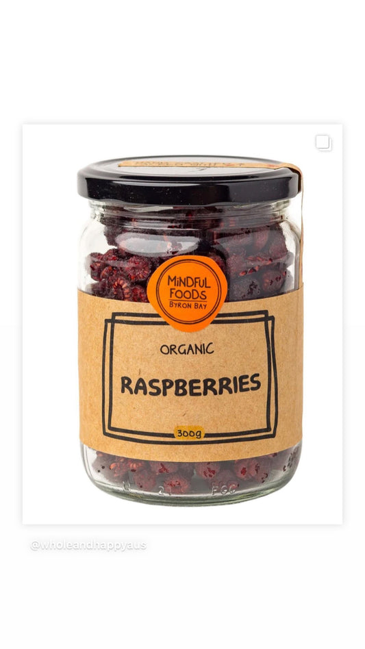 Organic Raspberries 300g