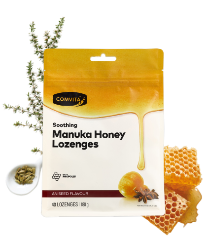 ComVita Manuka Honey Lozenges Aniseed 40x4.5g