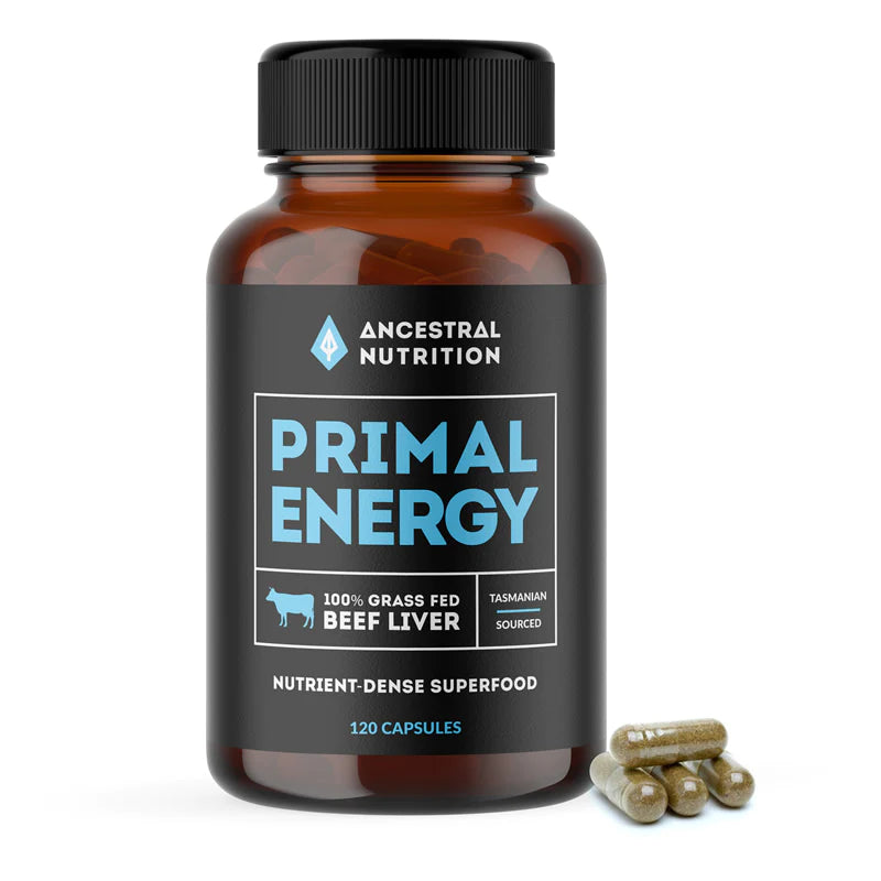 Primal Energy Beef Liver Capsules 120pk