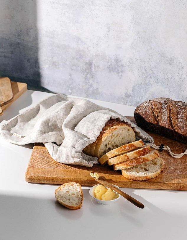 Seed & Sprout Linen Bread Bag