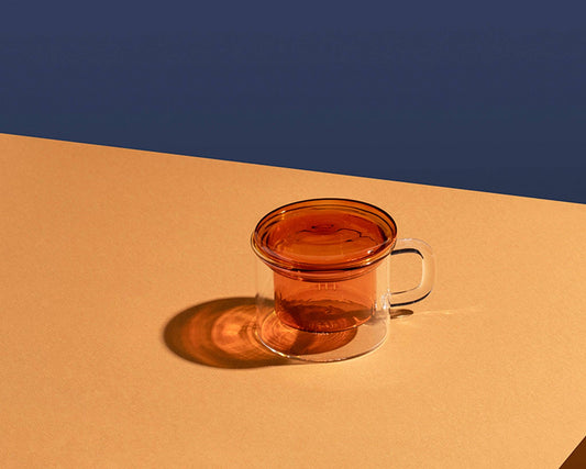 Chá for One Amber Tea Set