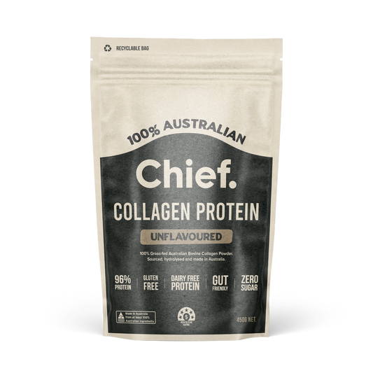 Grass-fed Collagen Protein Powder - Unflavoured (30 serves)