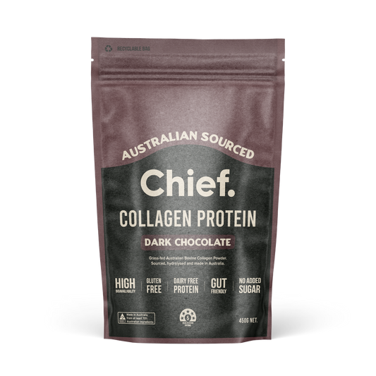 Grass-fed Collagen Protein Powder - Dark Chocolate (30 serves)