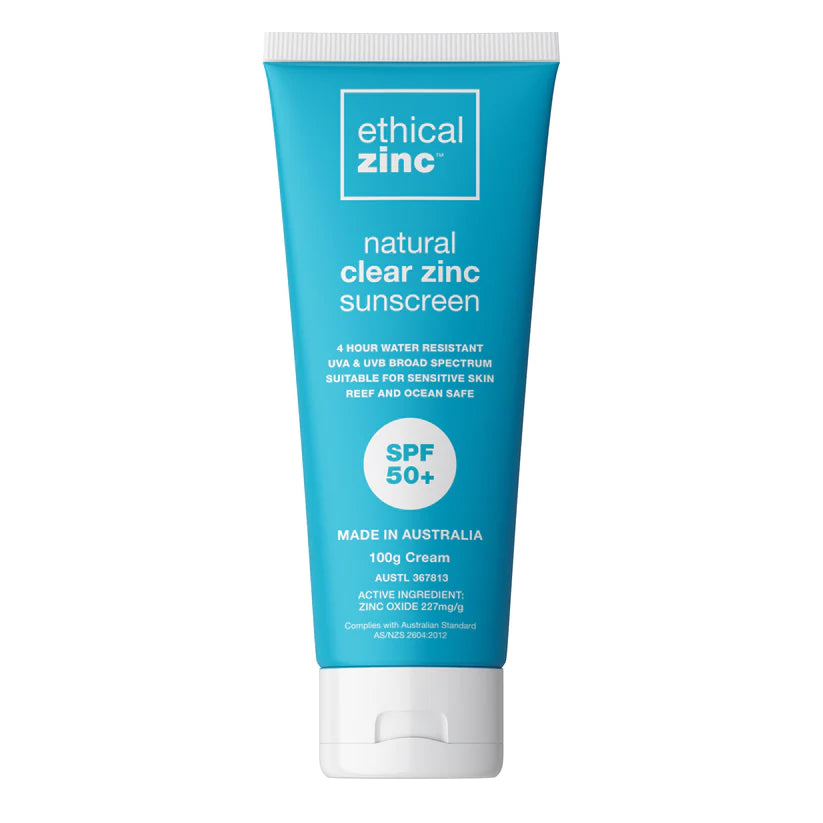 Ethical Zinc Clear Sunscreen 100ml