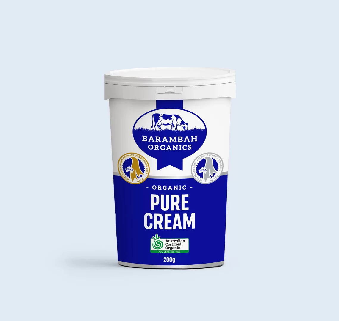 Barambah Pure Cream 200g Whole & Happy
