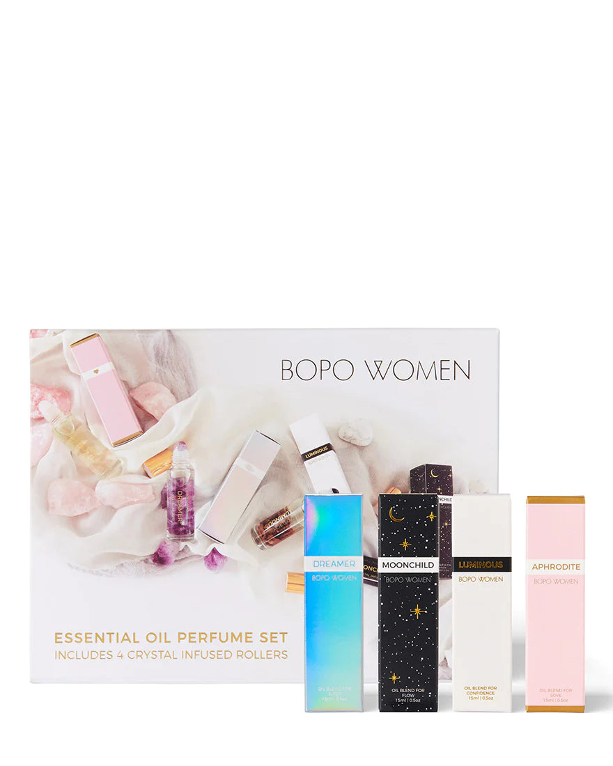 Bopo Perfume Roller Set Whole & Happy
