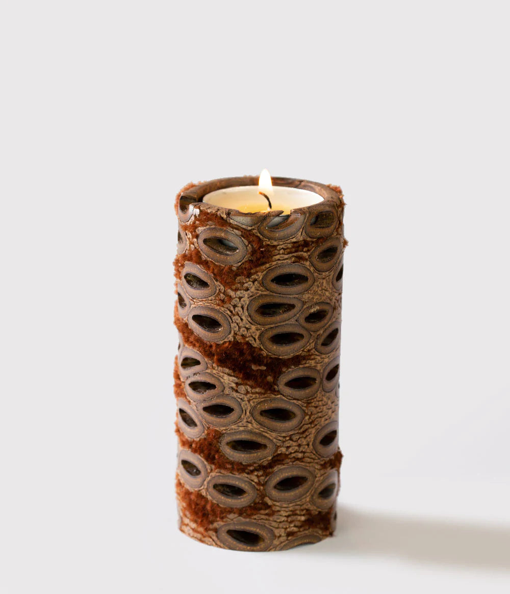 Banksia Pillar Candle
