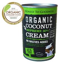 Organic Coconut Cream Supreme 30% 400ml