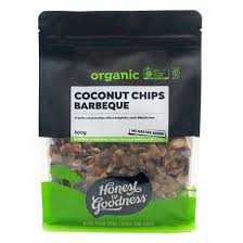 Organic Coconut Chips - Barbeque 500g