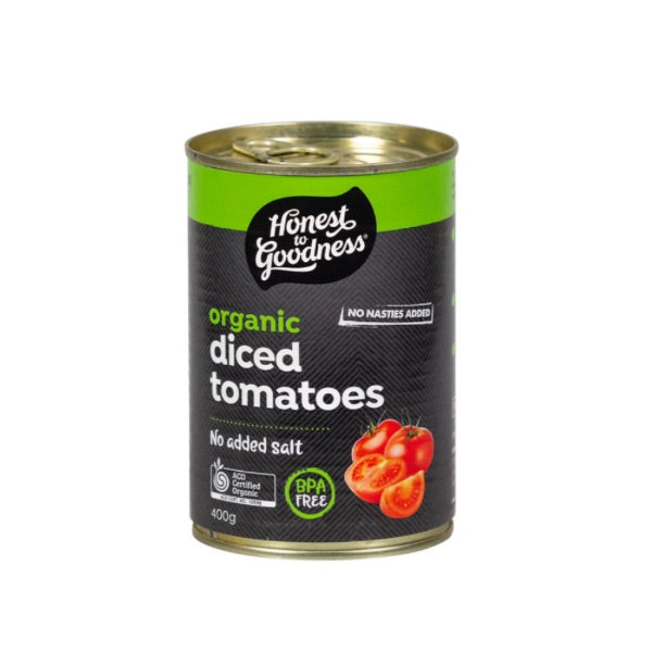 Organic Diced Tomatoes - BPA Free