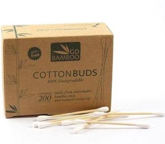 Go Bamboo Cotton Tips 200pk