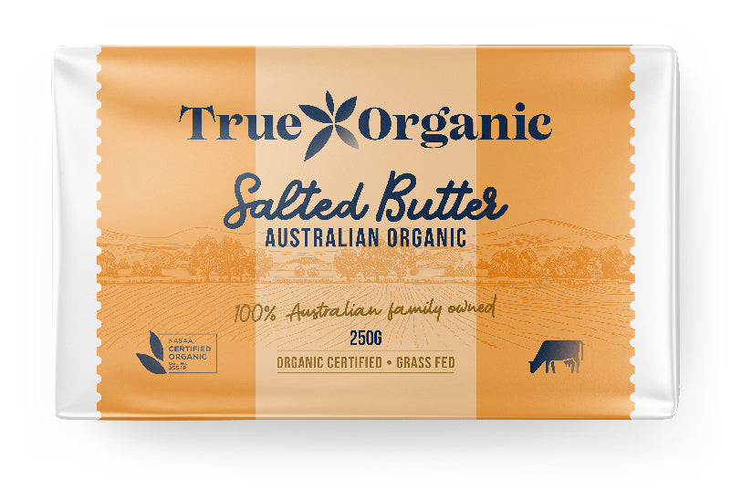 Organic Australian Butter 250g