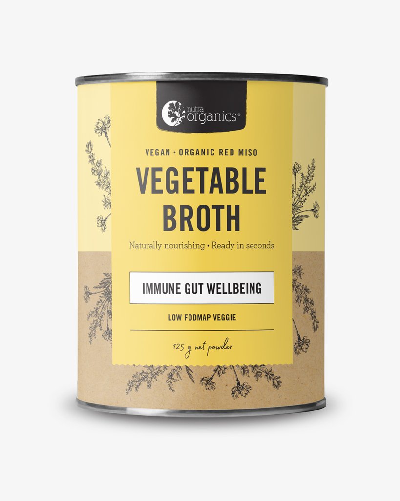 Nutra Organics Vegetable Broth Low FODMAP